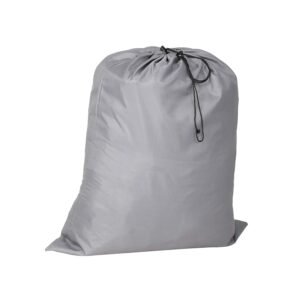 TRIAGE Elite Laundry Bag (Grey) Heavy-Duty Material with Drawstring – Wash Bag for Used Clothes (nylon, Pack of 1)